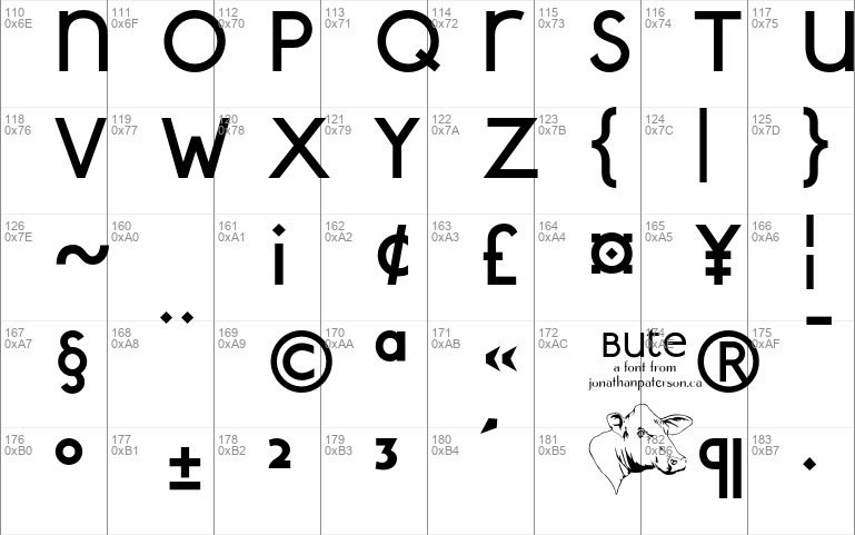 Bute Sans