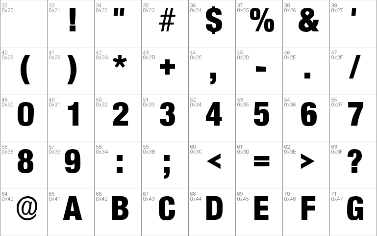 Basic Sans Heavy SF