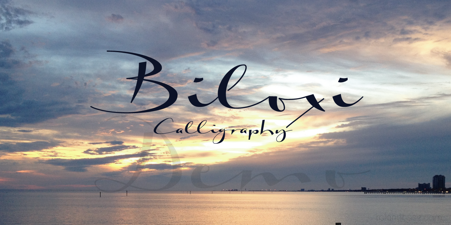 Biloxi Calligraphy