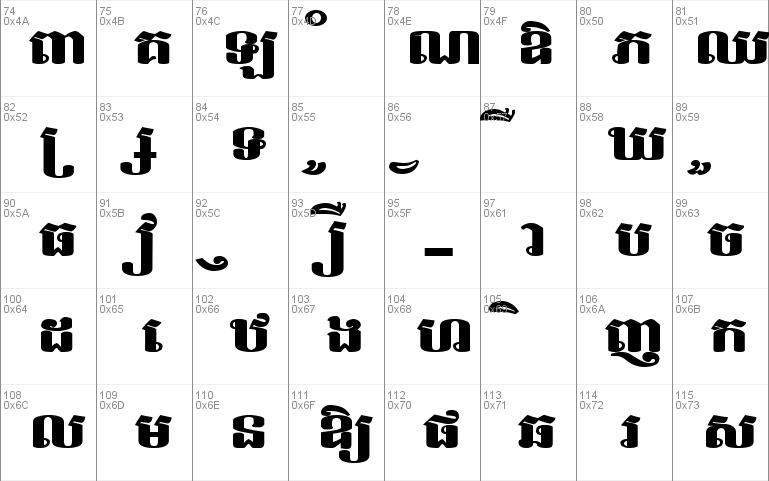 Bakprea New Font