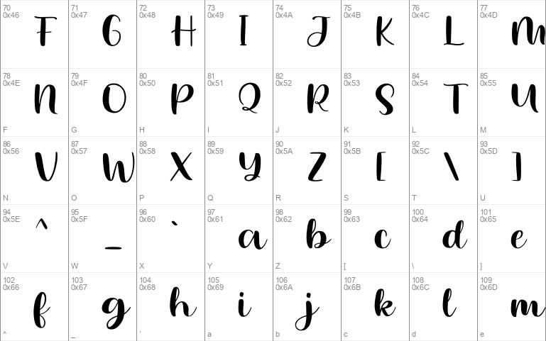 Bulgaria Script Windows font - free for Personal