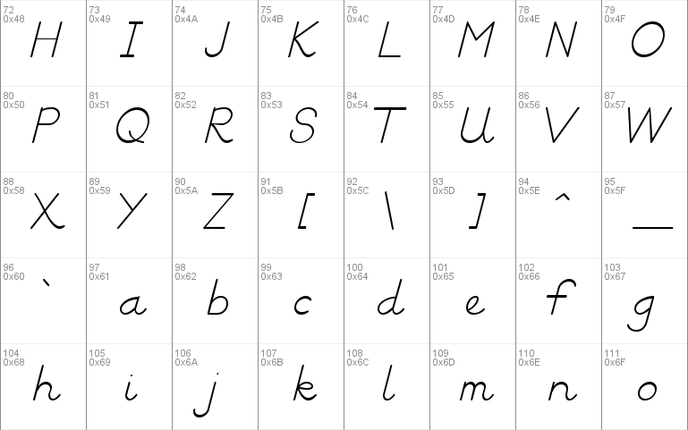 Block Letters Tryout Windows font - free for Personal