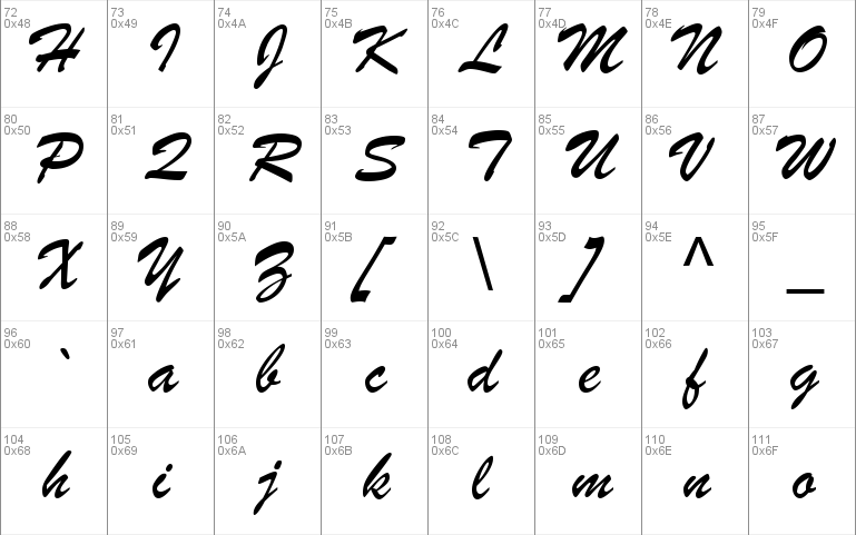 Brush Script