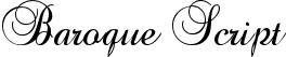 Baroque Script