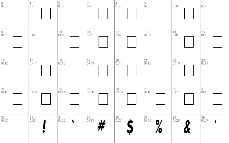 Bougan BlackCondensed SSi