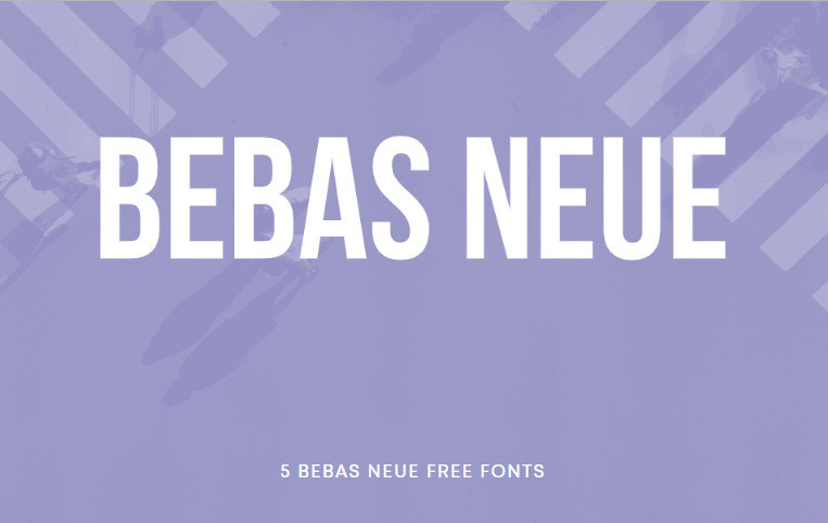 Bebas Neue headline basic