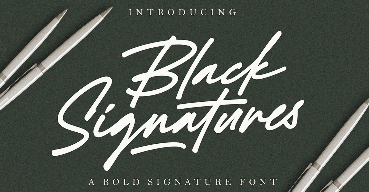 Black Signature PERSONAL USE ONLY