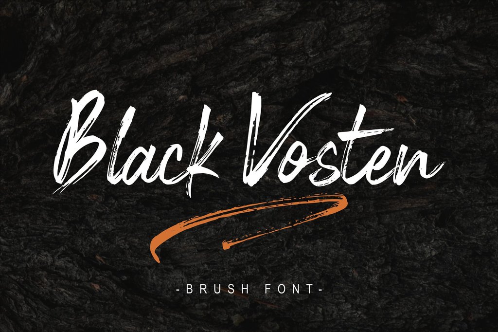 Black Vosten brush Personal Use