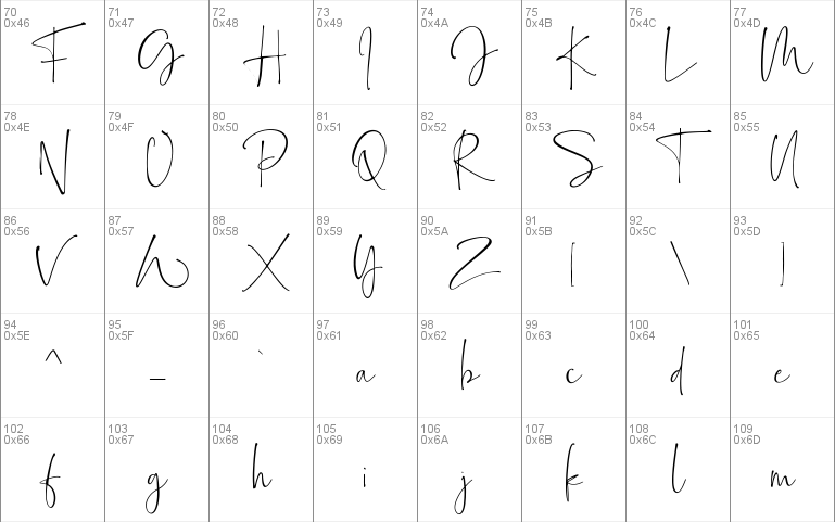 Bollivia Rosilla Script Windows font - free for Personal