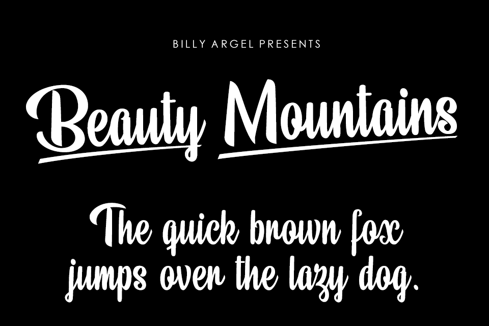 Beauty Mountains Personal Use