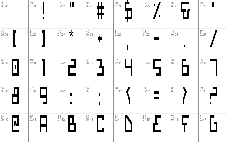 Bionic Type Condensed