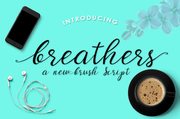 Breathers Brush Script