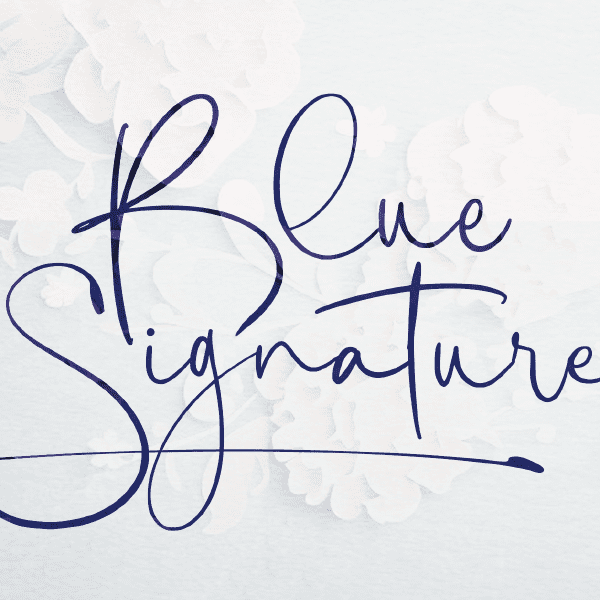 Blue Signature PERSONAL USE