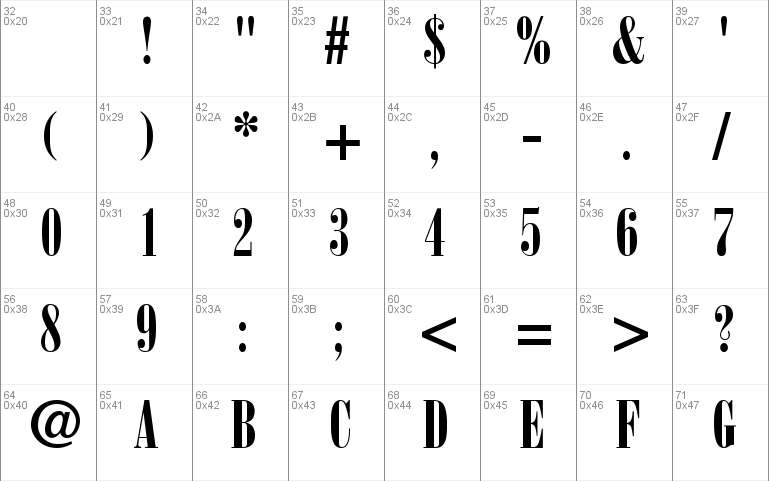 Bodoni-PosterCompressed