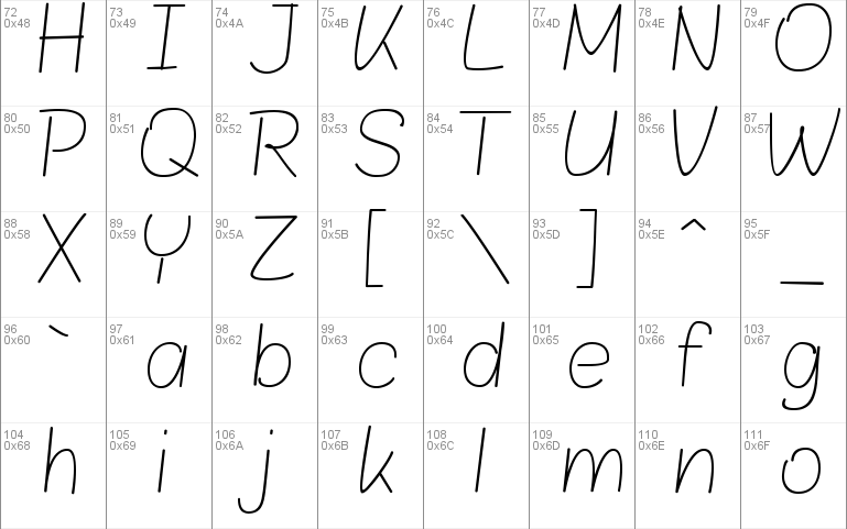 Blokletters Windows font - free for Personal | Commercial