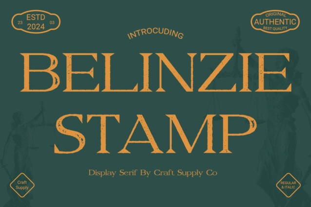 Belinzie Stamp Demo