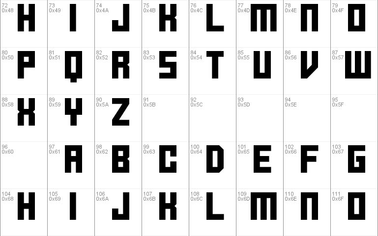 BBC II! Font