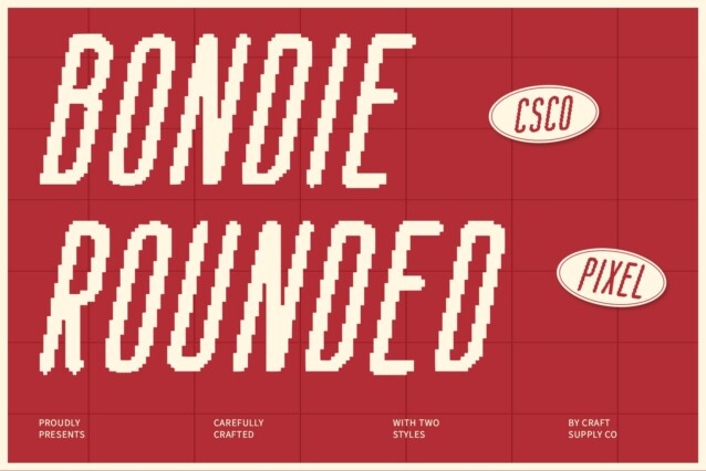 Bondie Rounded Pixel Demo