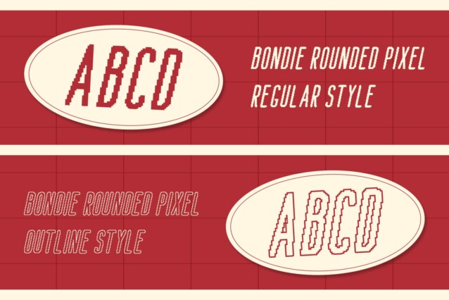 Bondie Rounded Pixel Demo