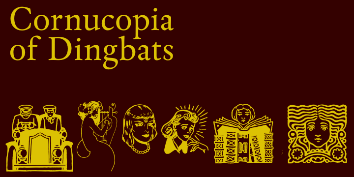 Cornucopia of Dingbats