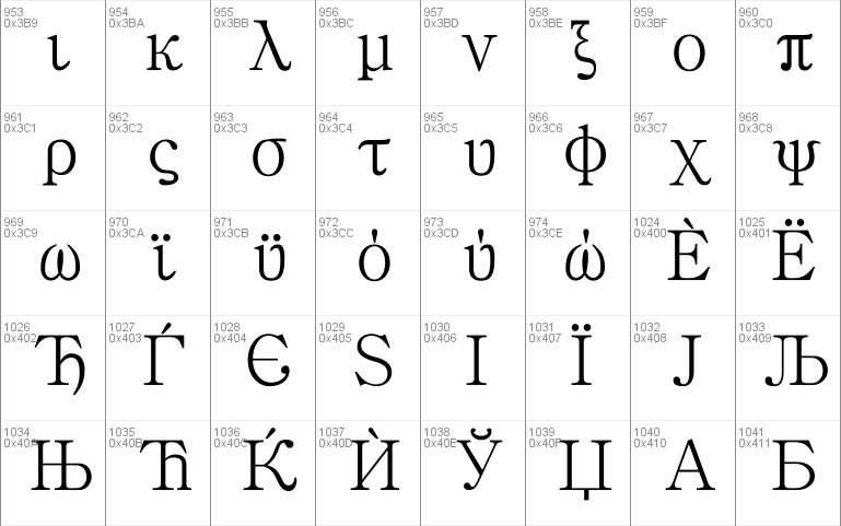 Chrysanthi Unicode