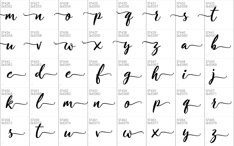 Crushine Brush Script