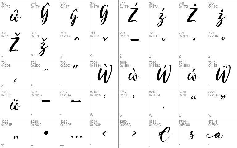 Crushine Brush Script