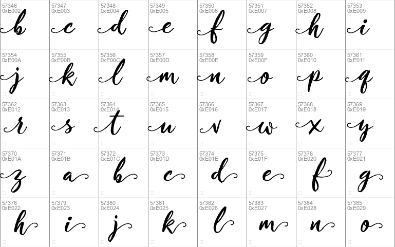 Crushine Brush Script