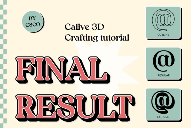 Calive Extrude Right Demo