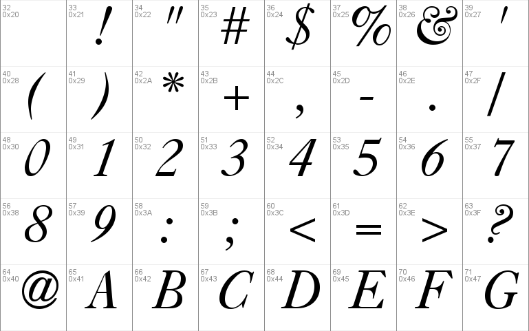 Caslon 540