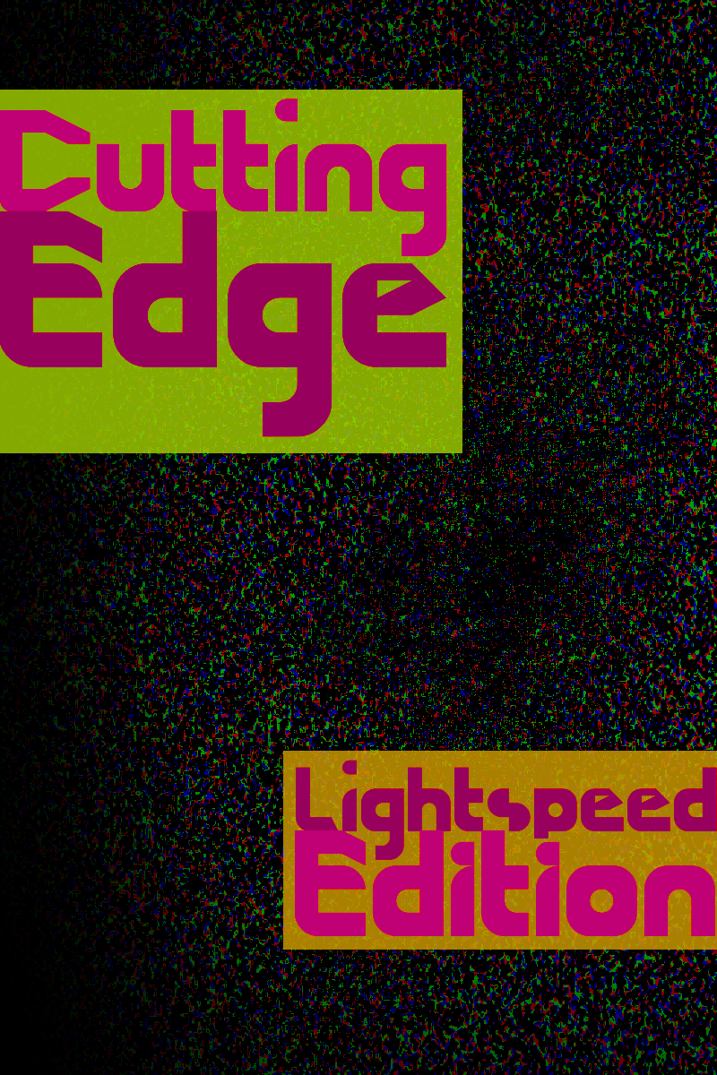 Cutting Edge Lightspeed