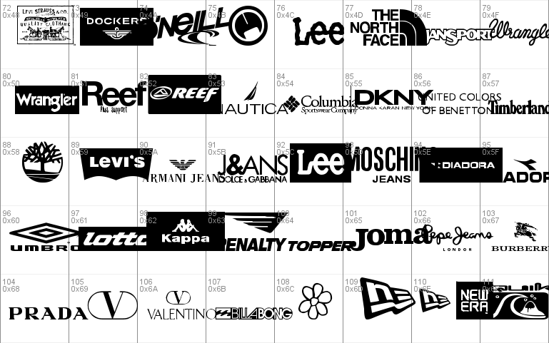 Clothing Logos Tfb Font Free For Personal Commercial Modification Allowed Redistribution Allowed