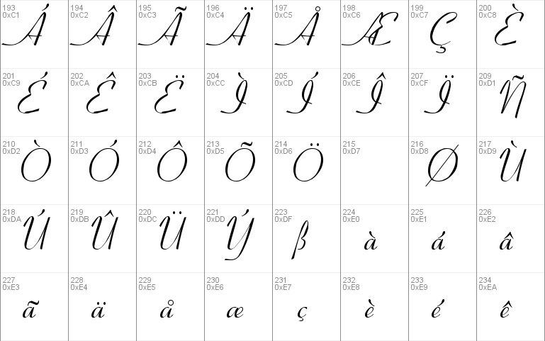 Cornet Script