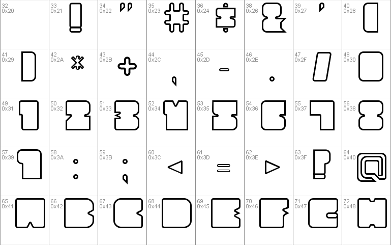 Cubesity Rounded Outline