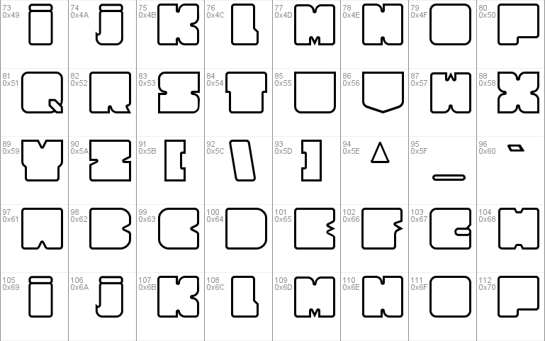 Cubesity Rounded Outline