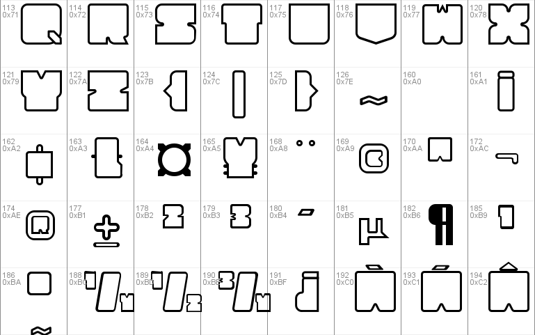 Cubesity Rounded Outline