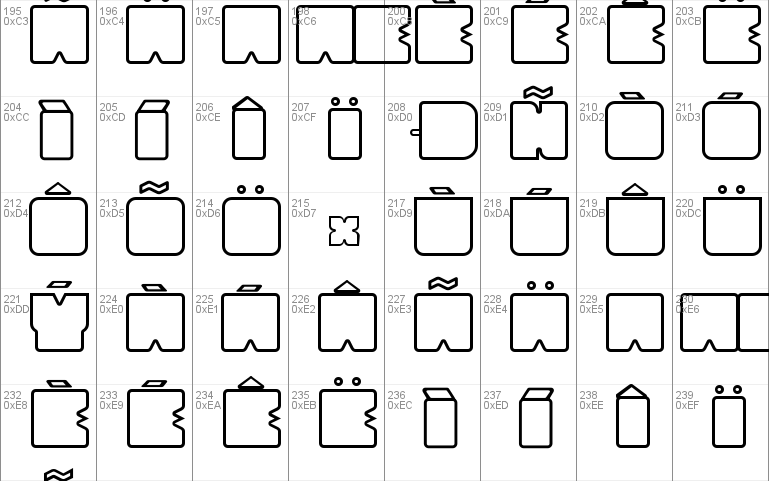 Cubesity Rounded Outline