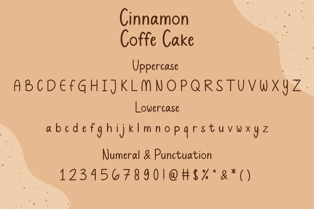 Cinnamon Coffe Cake