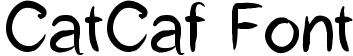 CatCaf Font