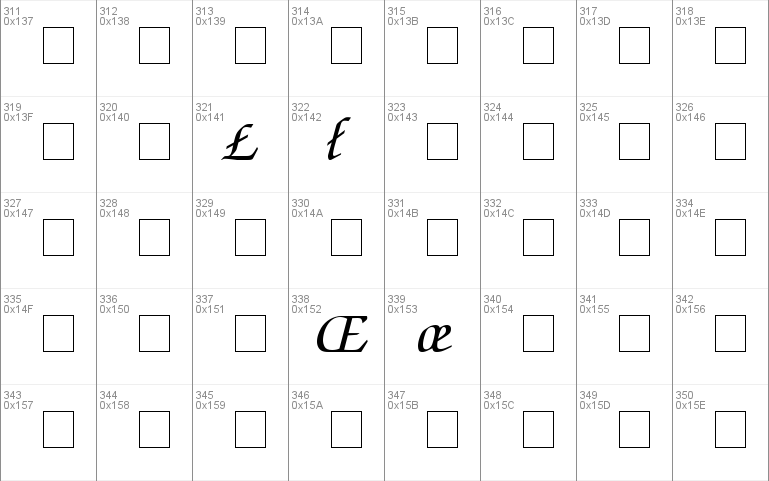 Chancery Script SSi