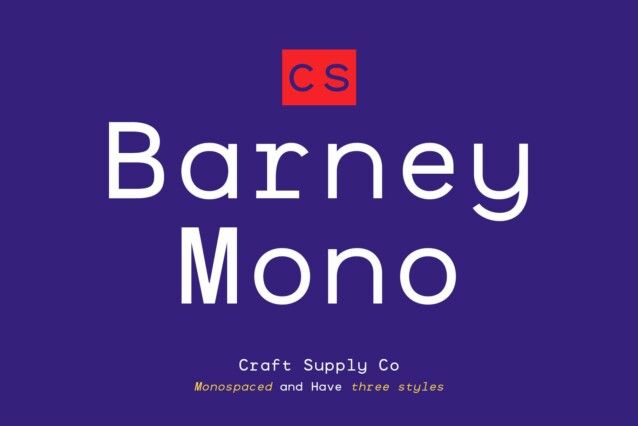 CS Barney Mono Demo