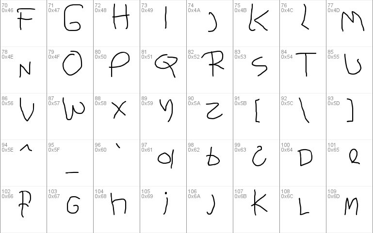 Child's Handwriting Windows font - free for Personal | Commercial