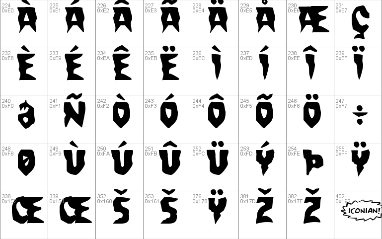 Count Suckula 3D Italic Font