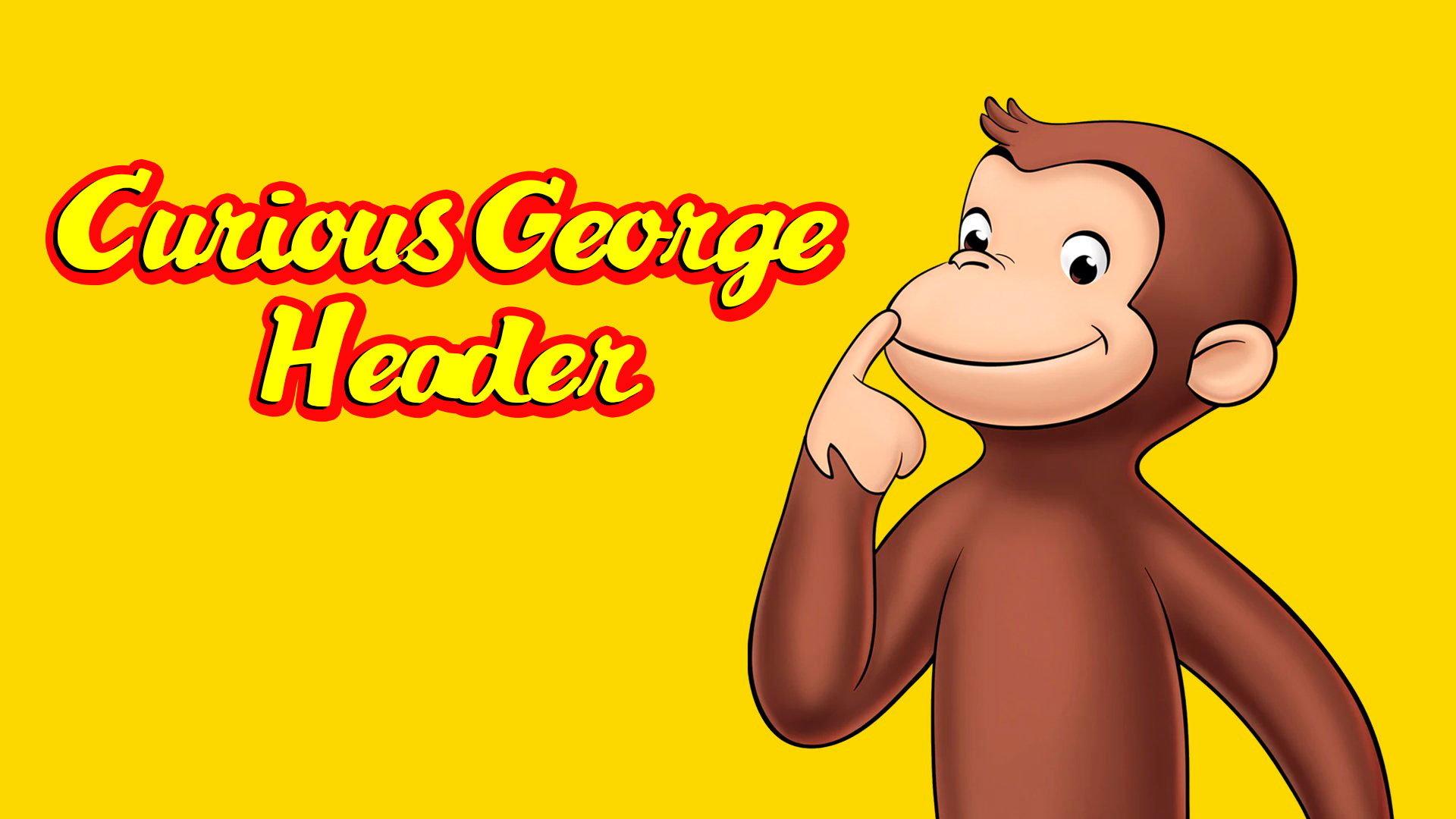 Curious George Header