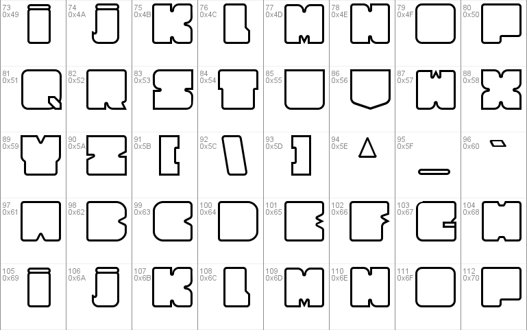 Cubesity Rounded Outline