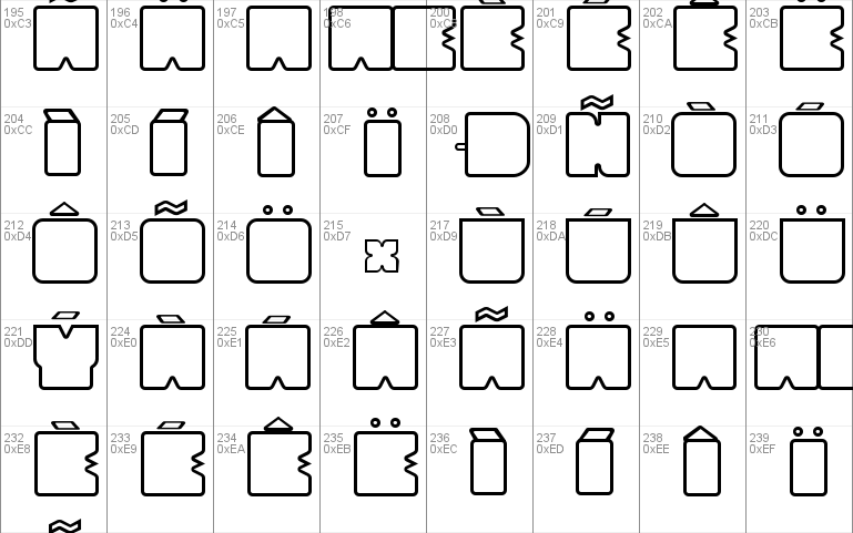 Cubesity Rounded Outline