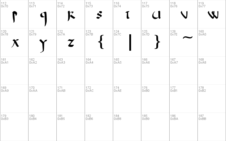 Corbei Uncial Font