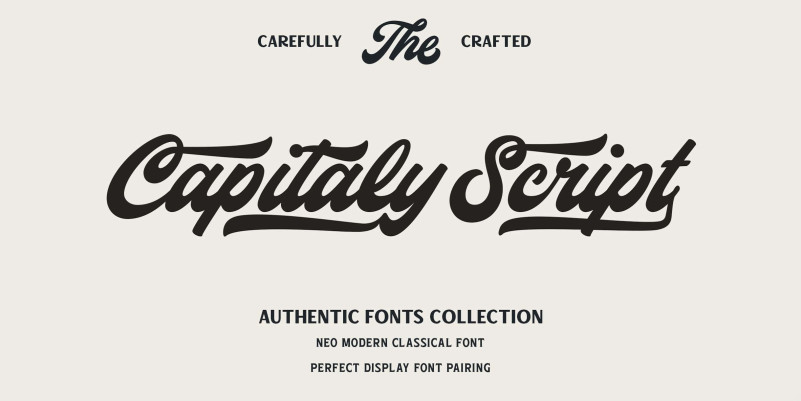 Capitaly Script PERSONAL USE