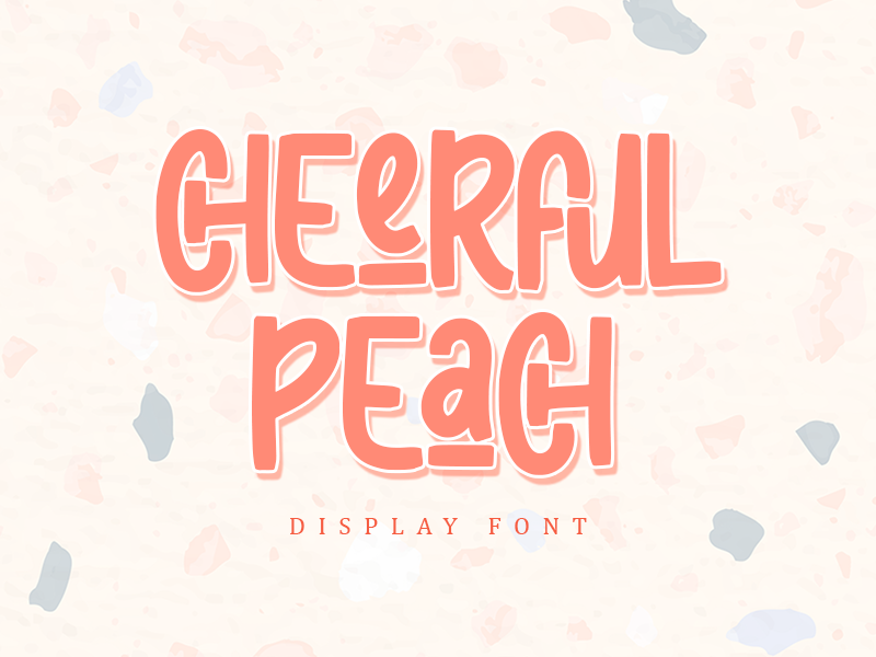 Cheerful Peach - Personal Use