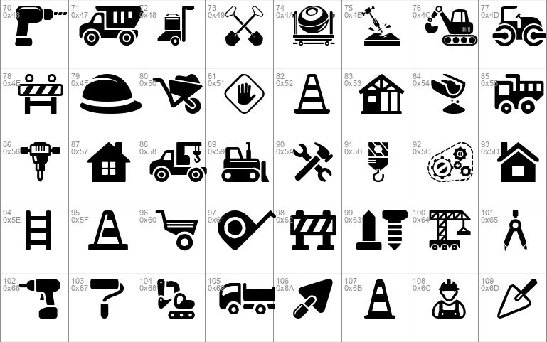 Construction Icons